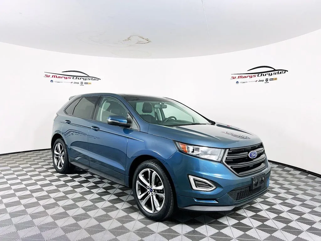 Blue 2016 Ford Edge Sport for sale in Saint Marys, OH