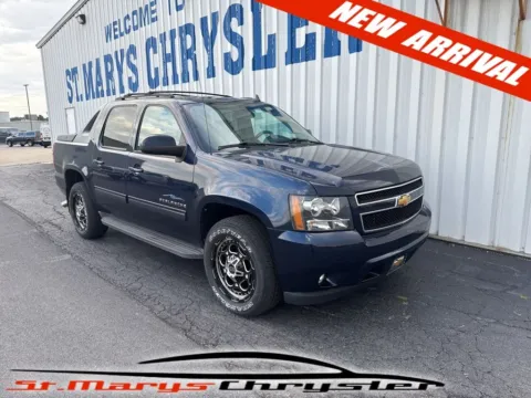 Blue 2012 Chevrolet Avalanche 1500 LT for sale in Saint Marys, OH