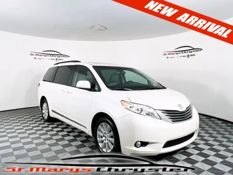 White 2015 Toyota Sienna XLE for sale in Saint Marys, OH