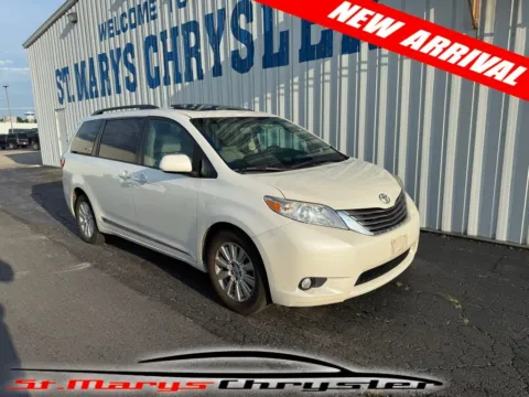 White 2015 Toyota Sienna for sale in Saint Marys, OH