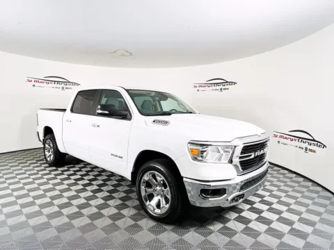 White 2019 Ram 1500 Big Horn/Lone Star for sale in Saint Marys, OH