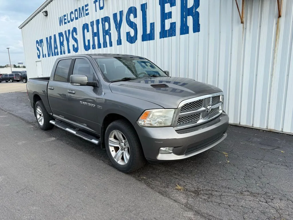 Silver 2012 Ram 1500 Sport for sale in Saint Marys, OH