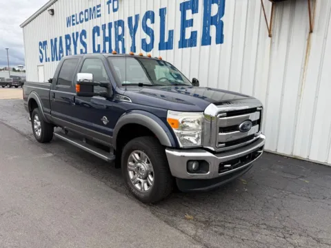 Blue 2014 Ford F-350SD Lariat for sale in Saint Marys, OH