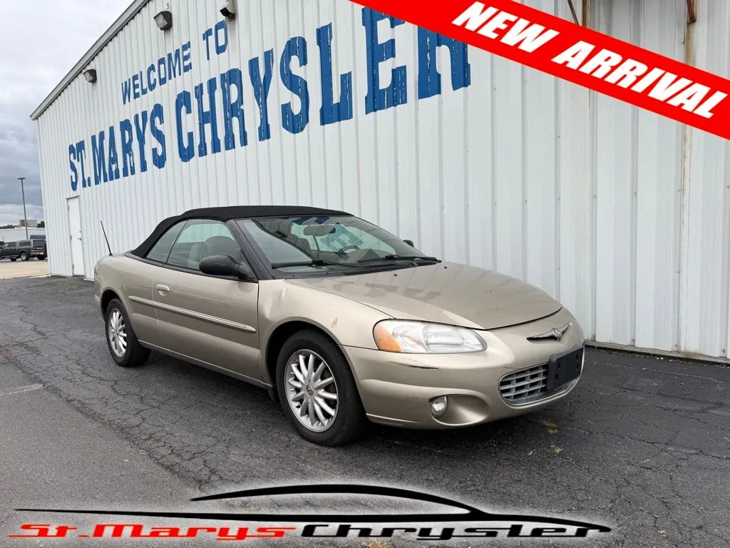 White 2002 Chrysler Sebring LXi for sale in Saint Marys, OH