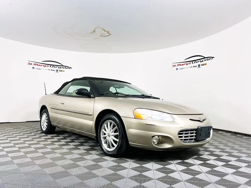 White 2002 Chrysler Sebring LXi for sale in Saint Marys, OH