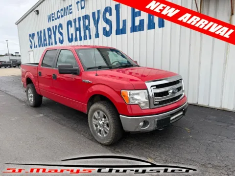 Red 2014 Ford F-150 XLT for sale in Saint Marys, OH