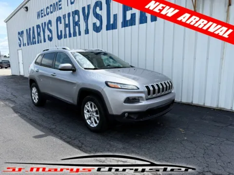 Silver 2014 Jeep Cherokee Latitude for sale in Saint Marys, OH
