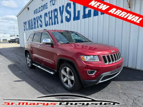 Red 2014 Jeep Grand Cherokee Limited for sale in Saint Marys, OH