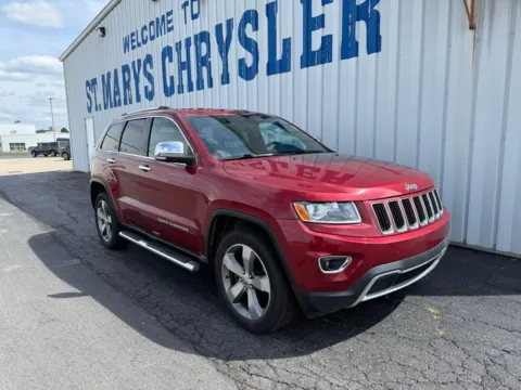 Red 2014 Jeep Grand Cherokee Limited for sale in Saint Marys, OH