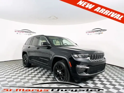 Black 2022 Jeep Grand Cherokee Limited for sale in Saint Marys, OH