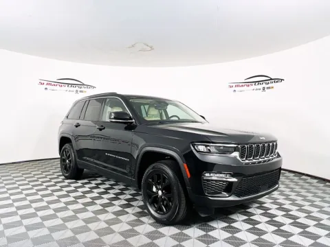Black 2022 Jeep Grand Cherokee Limited for sale in Saint Marys, OH