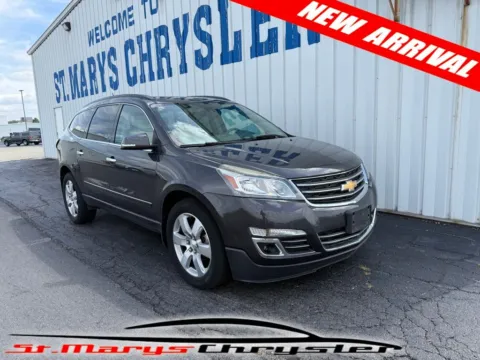 Gray 2016 Chevrolet Traverse LTZ for sale in Saint Marys, OH