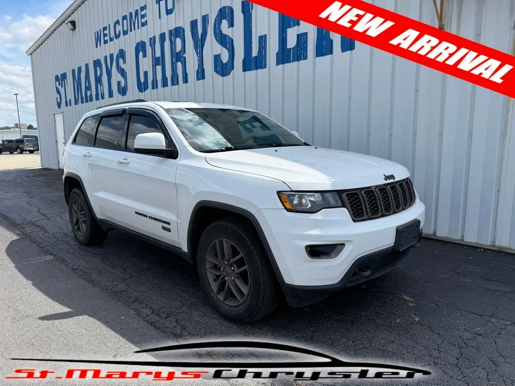White 2016 Jeep Grand Cherokee 75th Anniversary Edition for sale in Saint Marys, OH