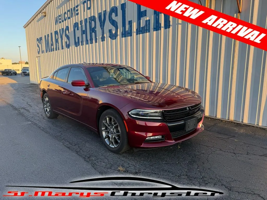 Red 2017 Dodge Charger SXT for sale in Saint Marys, OH