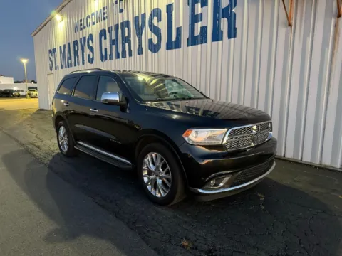 Black 2015 Dodge Durango Citadel for sale in Saint Marys, OH