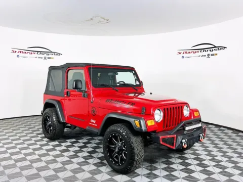 Red 2004 Jeep Wrangler X for sale in Saint Marys, OH