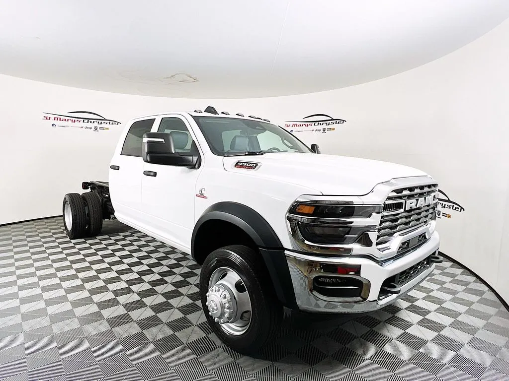 White 2026 Ram 4500HD Tradesman for sale in Saint Marys, OH