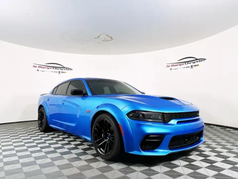 Blue 2023 Dodge Charger R/T Scat Pack Widebody for sale in Saint Marys, OH