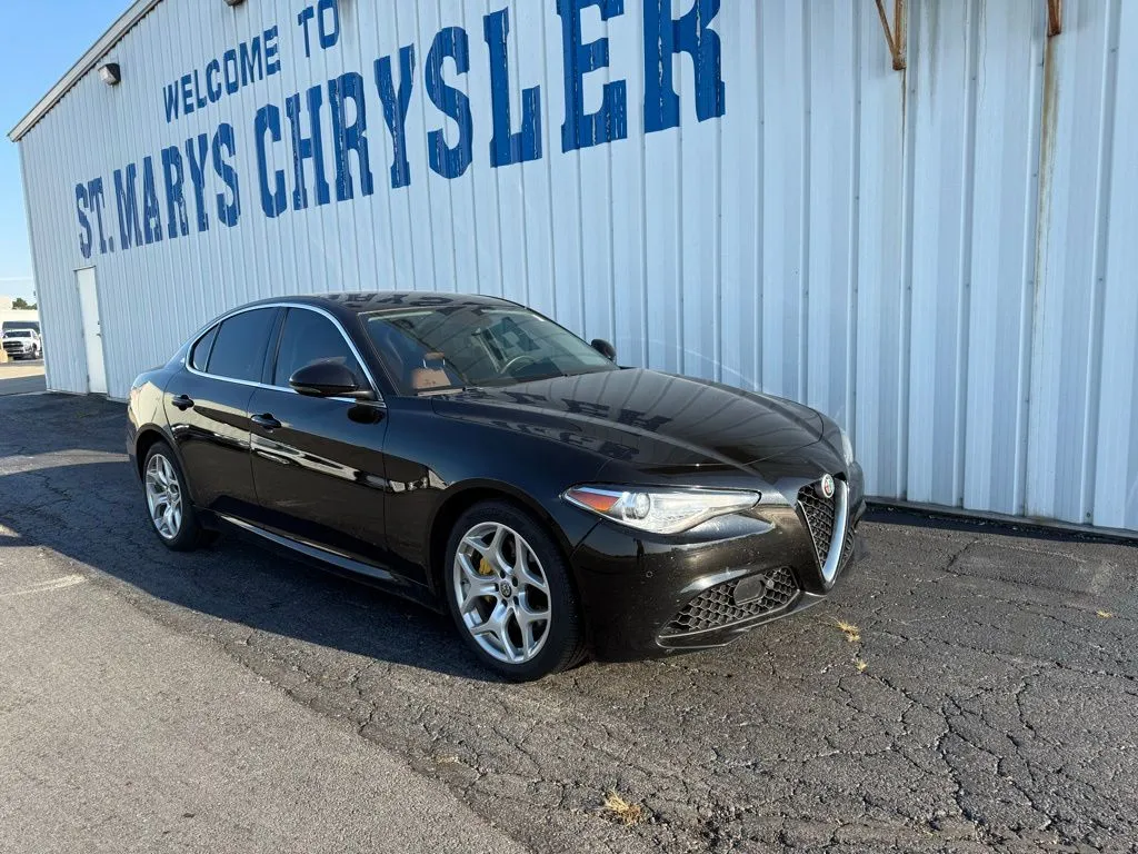 Black 2018 Alfa Romeo Giulia Ti for sale in Saint Marys, OH