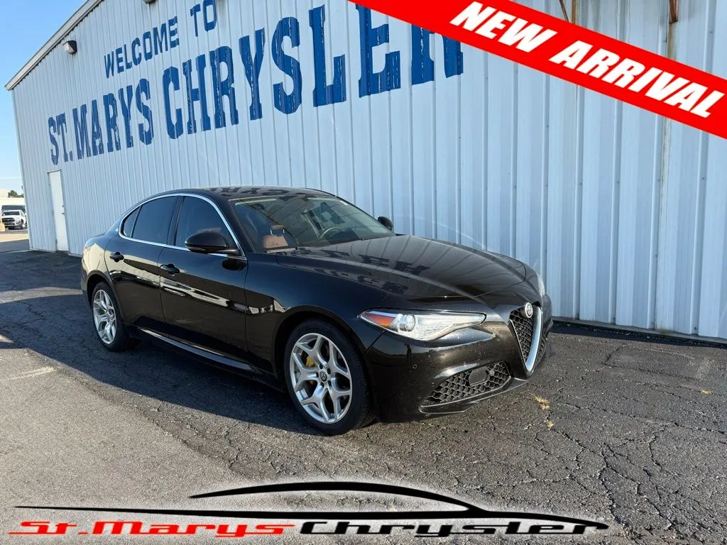 Black 2018 Alfa Romeo Giulia Ti for sale in Saint Marys, OH