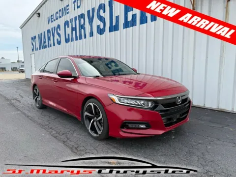 Red 2019 Honda Accord Sport 2.0T for sale in Saint Marys, OH