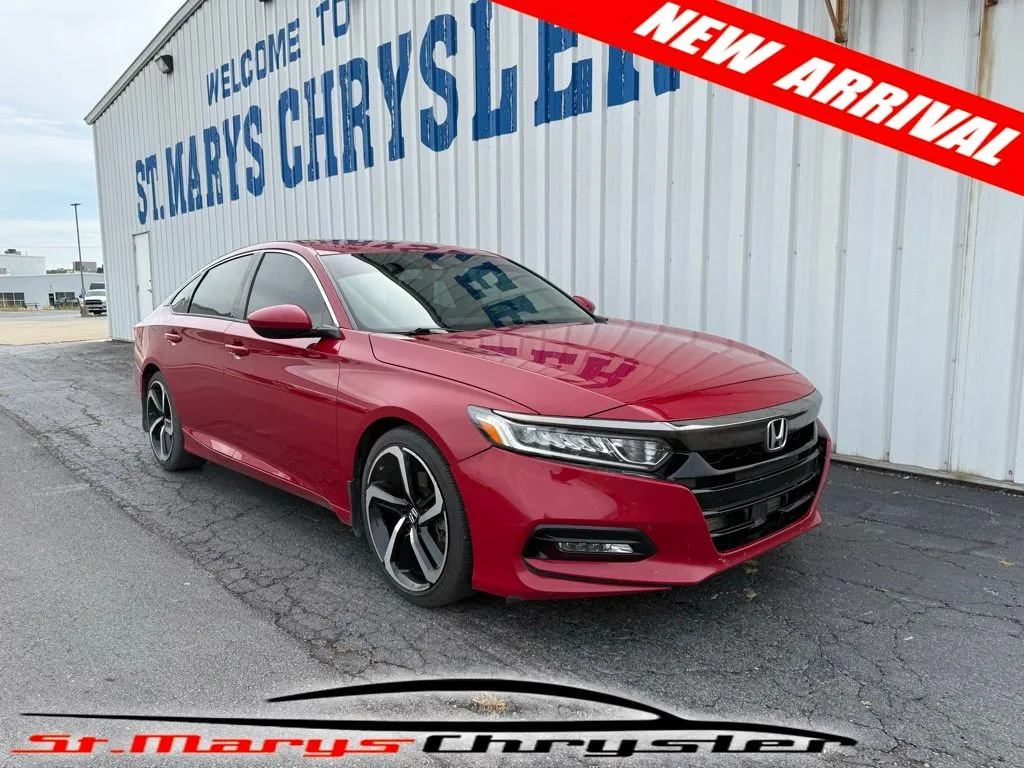 Red 2019 Honda Accord Sport 2.0T for sale in Saint Marys, OH
