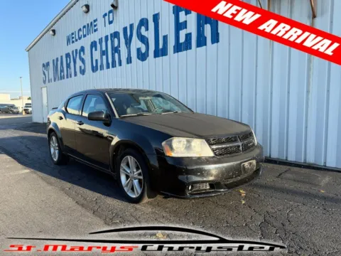 Black 2013 Dodge Avenger SXT for sale in Saint Marys, OH