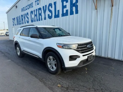 White 2020 Ford Explorer XLT for sale in Saint Marys, OH