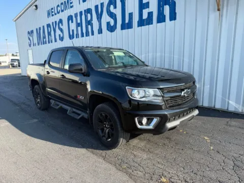Black 2018 Chevrolet Colorado Z71 for sale in Saint Marys, OH