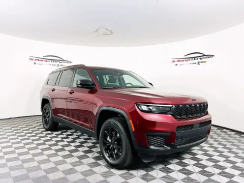 Red 2025 Jeep Grand Cherokee L Altitude X for sale in Saint Marys, OH
