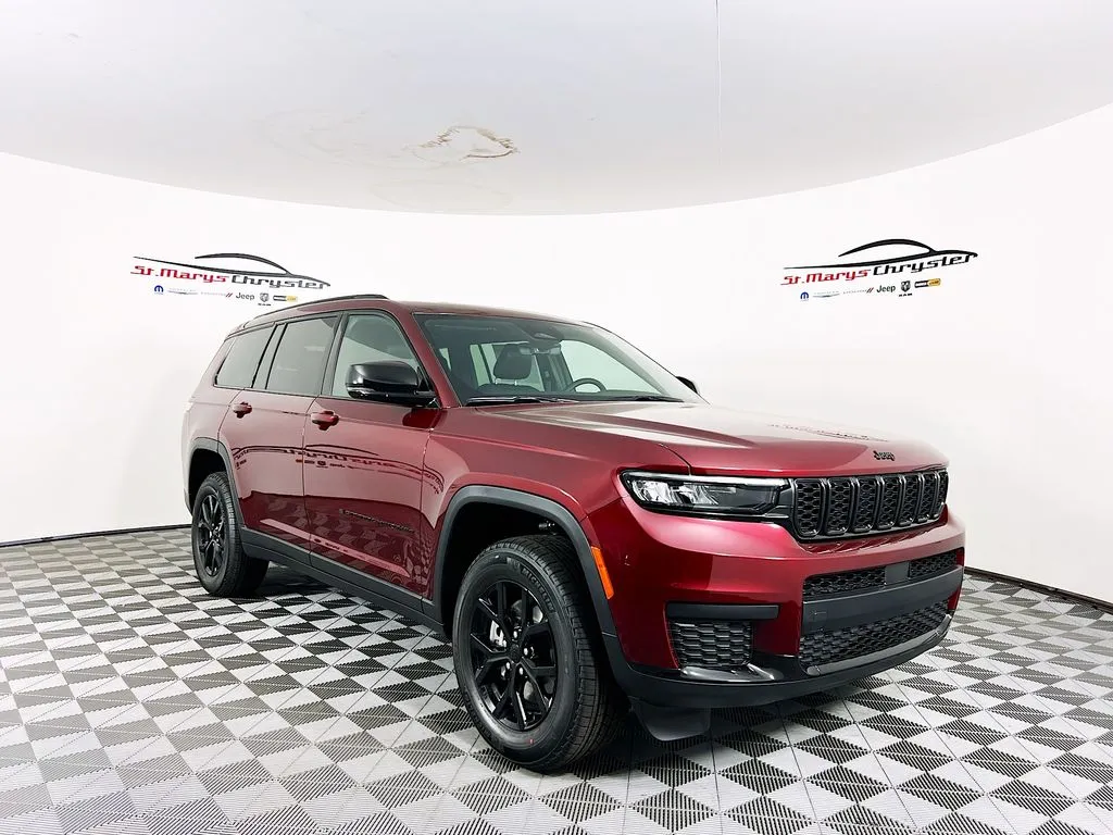 Red 2025 Jeep Grand Cherokee L Altitude X for sale in Saint Marys, OH