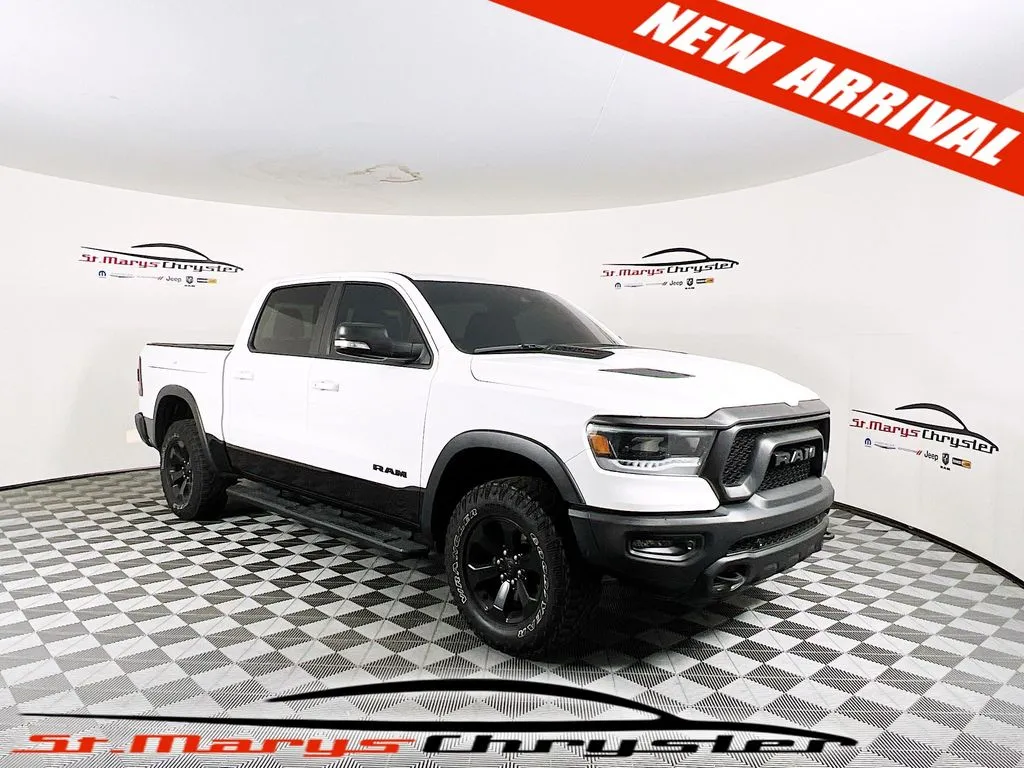 White 2022 Ram 1500 Rebel for sale in Saint Marys, OH