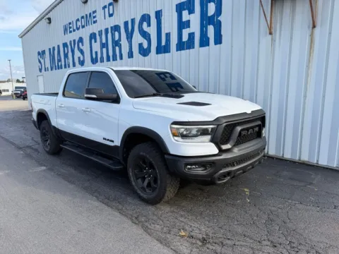 White 2022 Ram 1500 Rebel for sale in Saint Marys, OH