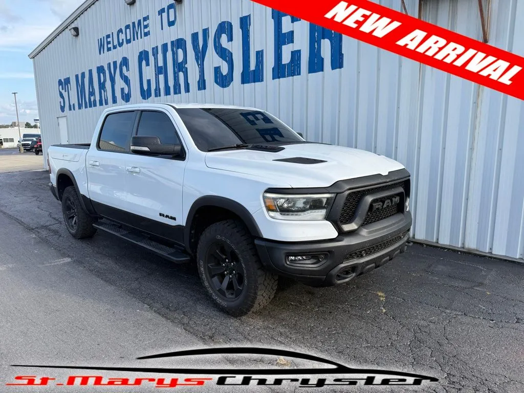 White 2022 Ram 1500 Rebel for sale in Saint Marys, OH