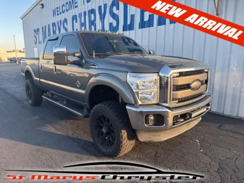 Gray 2011 Ford F-250SD Lariat for sale in Saint Marys, OH