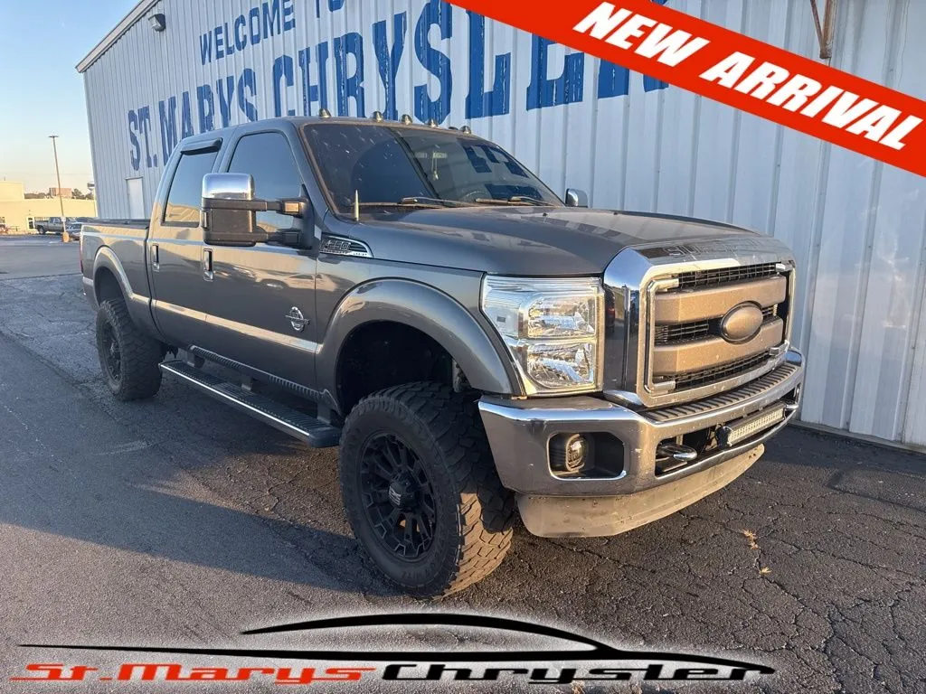 Gray 2011 Ford F-250SD Lariat for sale in Saint Marys, OH