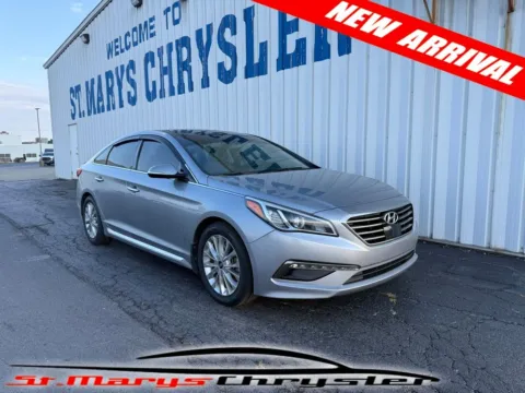 Gray 2015 Hyundai Sonata Limited for sale in Saint Marys, OH