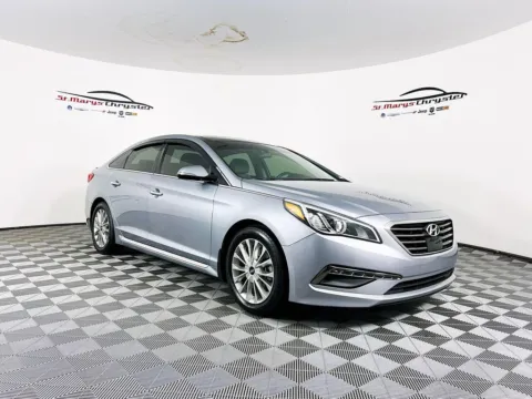Gray 2015 Hyundai Sonata Limited for sale in Saint Marys, OH