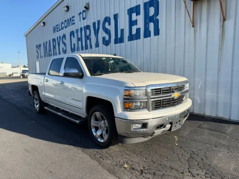White 2014 Chevrolet Silverado 1500 LTZ for sale in Saint Marys, OH