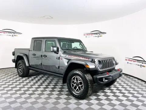 Gray 2025 Jeep Gladiator Rubicon for sale in Saint Marys, OH