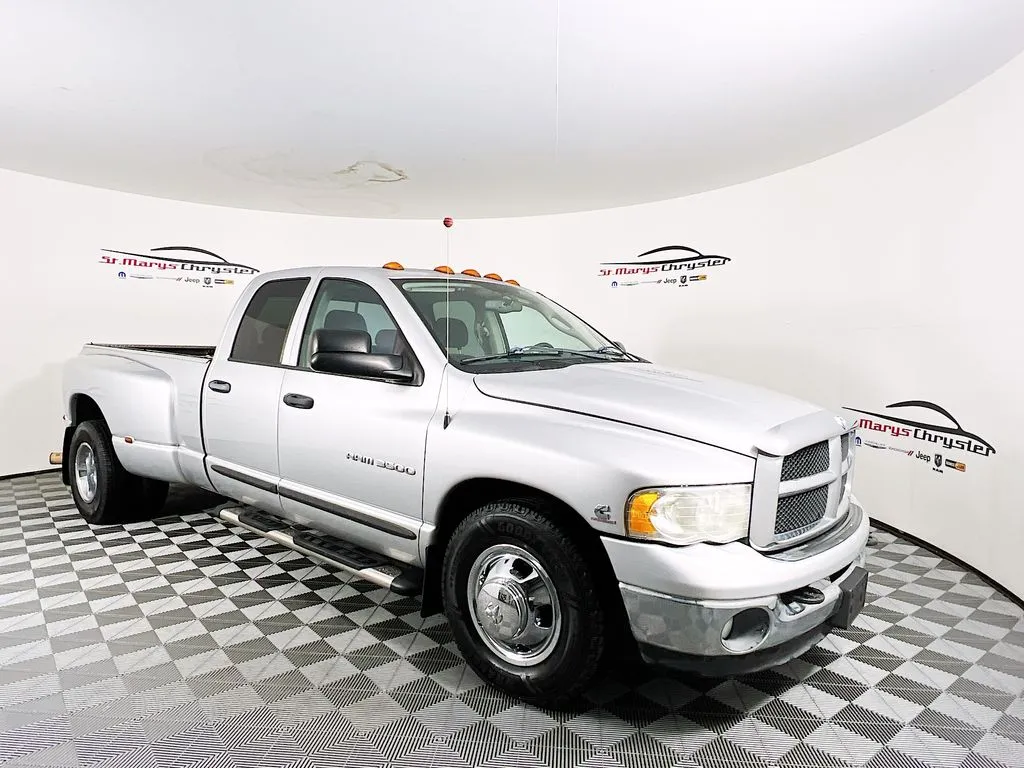 Silver 2004 Dodge Ram 3500 SLT for sale in Saint Marys, OH