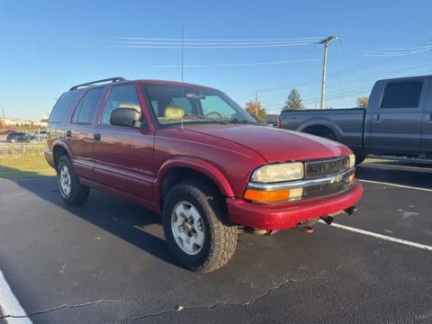 Red 1999 Chevrolet Blazer for sale in Saint Marys, OH
