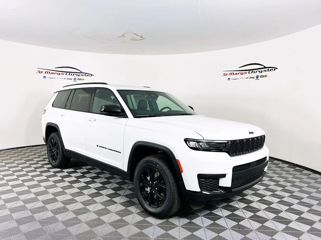 White 2025 Jeep Grand Cherokee L Altitude X for sale in Saint Marys, OH