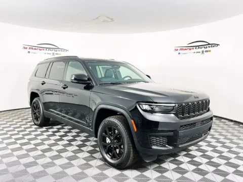 Black 2025 Jeep Grand Cherokee L Altitude for sale in Saint Marys, OH