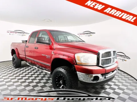 Red 2006 Dodge Ram 2500 SLT for sale in Saint Marys, OH