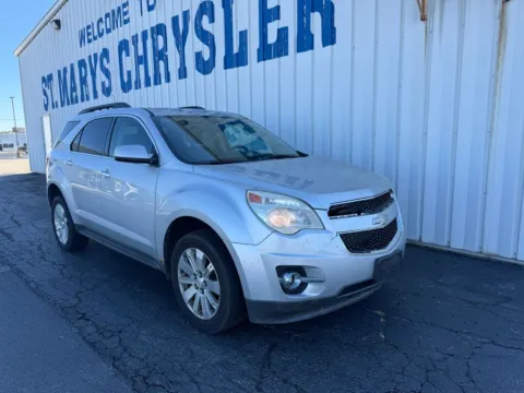Silver 2010 Chevrolet Equinox LT for sale in Saint Marys, OH