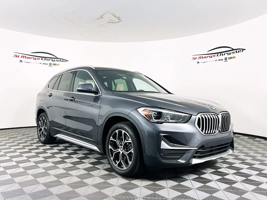 Gray 2021 BMW X1 xDrive28i for sale in Saint Marys, OH