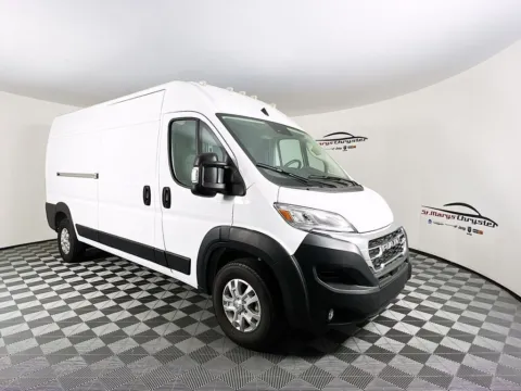 White 2024 Ram ProMaster 2500 High Roof for sale in Saint Marys, OH
