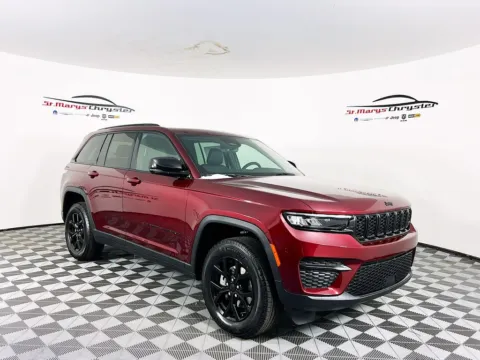 Red 2025 Jeep Grand Cherokee Altitude X for sale in Saint Marys, OH