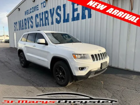 White 2016 Jeep Grand Cherokee Laredo for sale in Saint Marys, OH